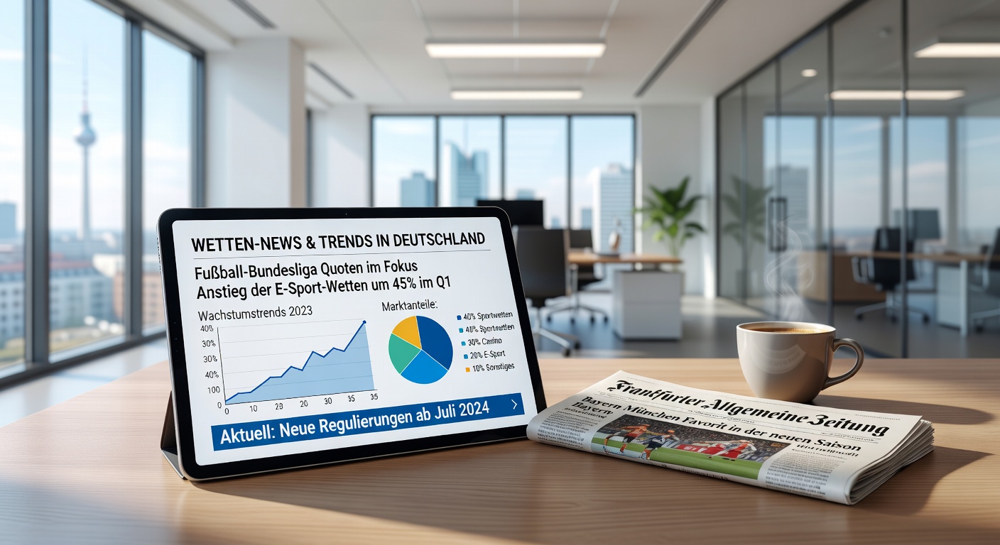 Grafik zur Verteilung des Online-Glücksspielmarkts in Deutschland mit Anteilen regulierter und unregulated Plattformen